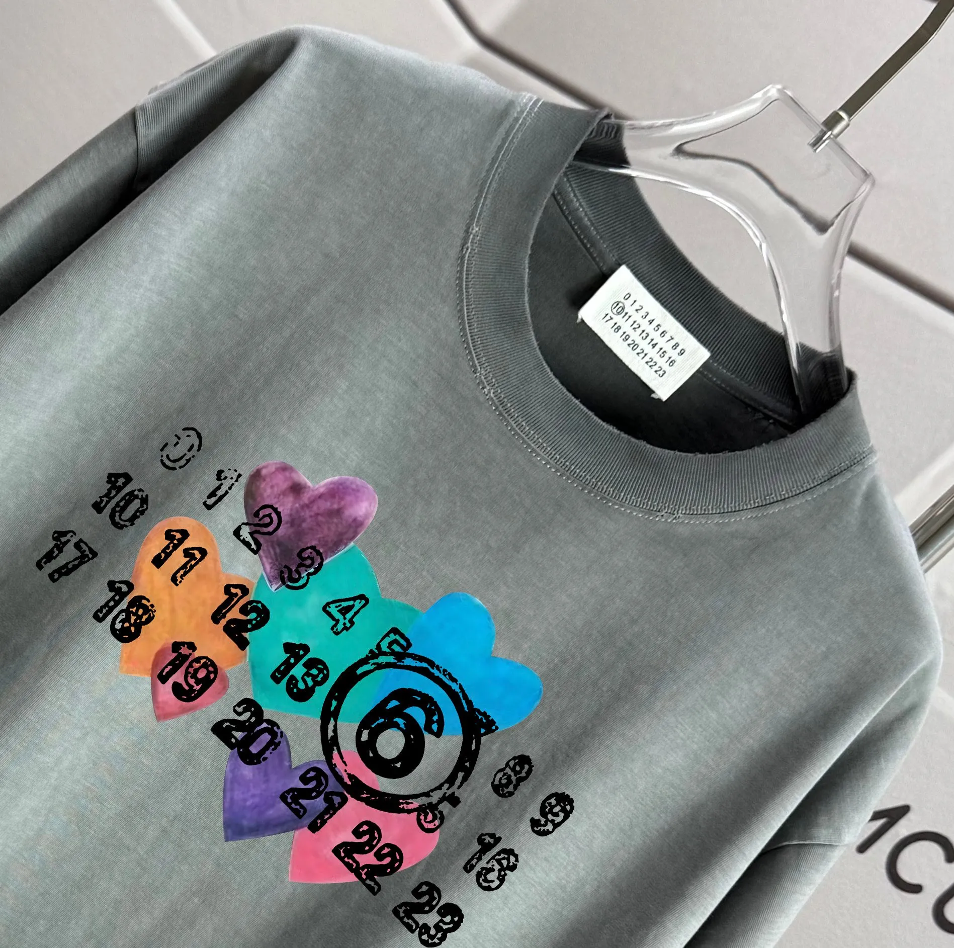 # MM 6 *2026 New Arrival 320 tee Same Style : Size :S M L XL XXL Size： S （90-130 ） M （120-150 ） L （140-165 ） XL （160-180 ） XXL （180-210 ）